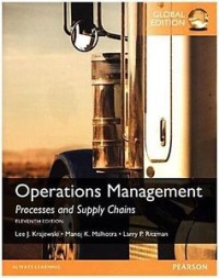 Operations management : processes and supply chains