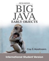 Big java : early objects