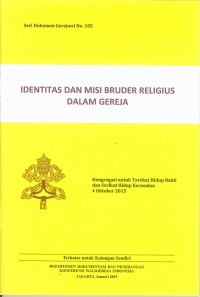 Identitas dan misi bruder religius dalam gereja