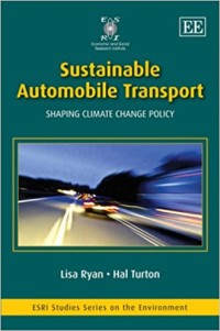 Sustainable automobile transport : shaping climate change policy