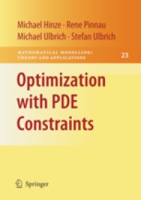 Optimization with PDE constraints