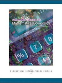 Fundamental methods of mathematical economics