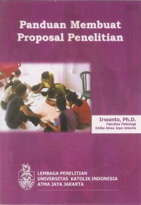 Panduan membuat proposal penelitian