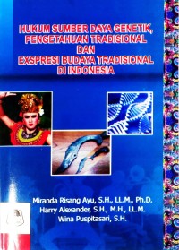 Hukum sumber daya genetik, pengetahuan tradisional dan ekspresi budaya tradisional di Indonesia