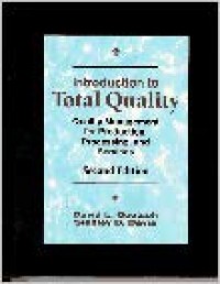 Introduction to total quality : quality management for production processing and services