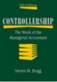 Controllership : the work of the managerial accountant