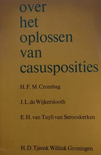 Over het oplossen van casusposities