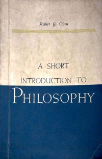 A Short introduction to philosophy