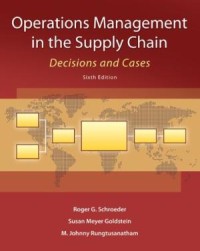 Operations management in the supply chain : decisions and cases