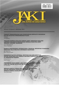 JURNAL AKUNTANSI DAN KEUANGAN INDONESIA (JAKI)