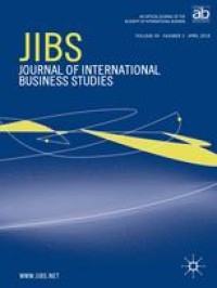 JOURNAL OF INTERNATIONAL BUSINESS STUDIES (JIBS)