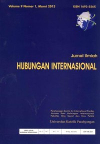 JURNAL ILMIAH HUBUNGAN INTERNASIONAL