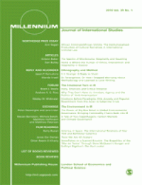 MILLENNIUM : JOURNAL OF INTERNATIONAL STUDIES