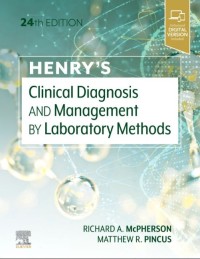Image of Henry's clinical diagnosis and management by laboratory methods