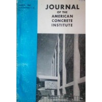 JOURNAL OF THE AMERICAN CONCRETE INSTITUTE