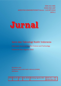JURNAL SAINS DAN TEKNOLOGI NUKLIR INDONESIA