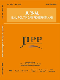 JURNAL ILMU POLITIK DAN PEMERINTAHAN (JIPP)